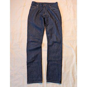 Raleigh Denim Men's Dark Wash Slim Straight Fit Jeans Size 30x34 (tagged 29) USA